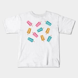 Summer Ice Lollies Kids T-Shirt